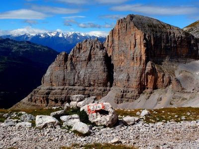 014-Herrliche Bergpanoramen im Steig Sentiero Costanzi
